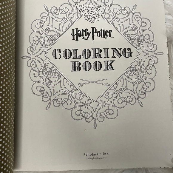 Nwot Harry Potter special edition adult coloring book - Picture 2 of 9